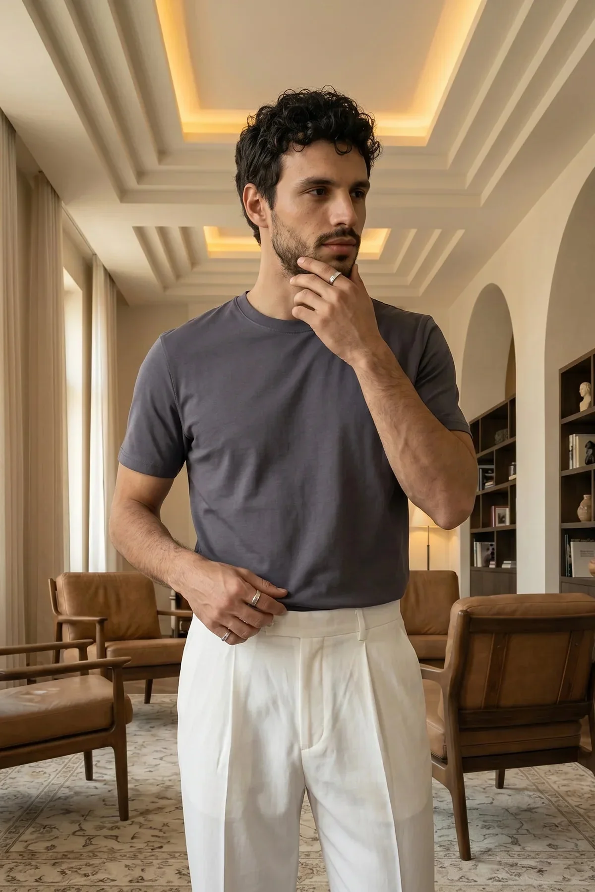 Smoked Regular Fit T-Shirt - Image 4