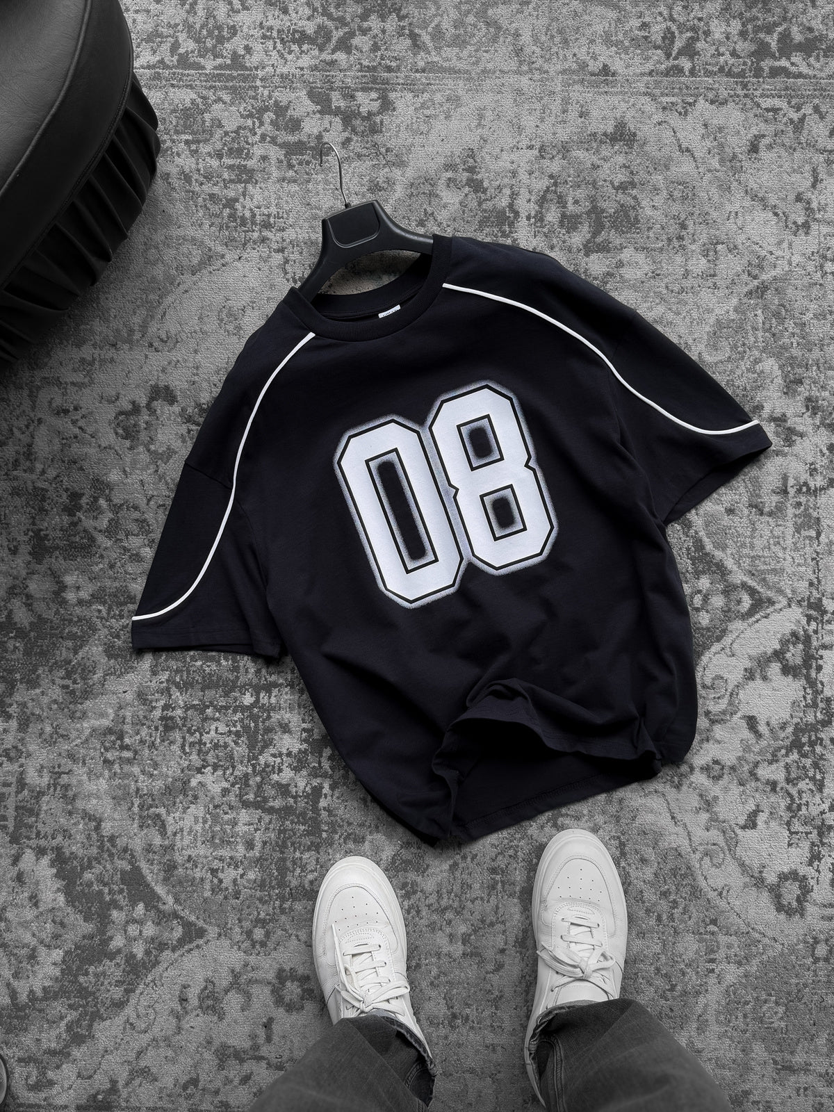 Limited Edition Black Printed T-Shirt 08 - Image 6